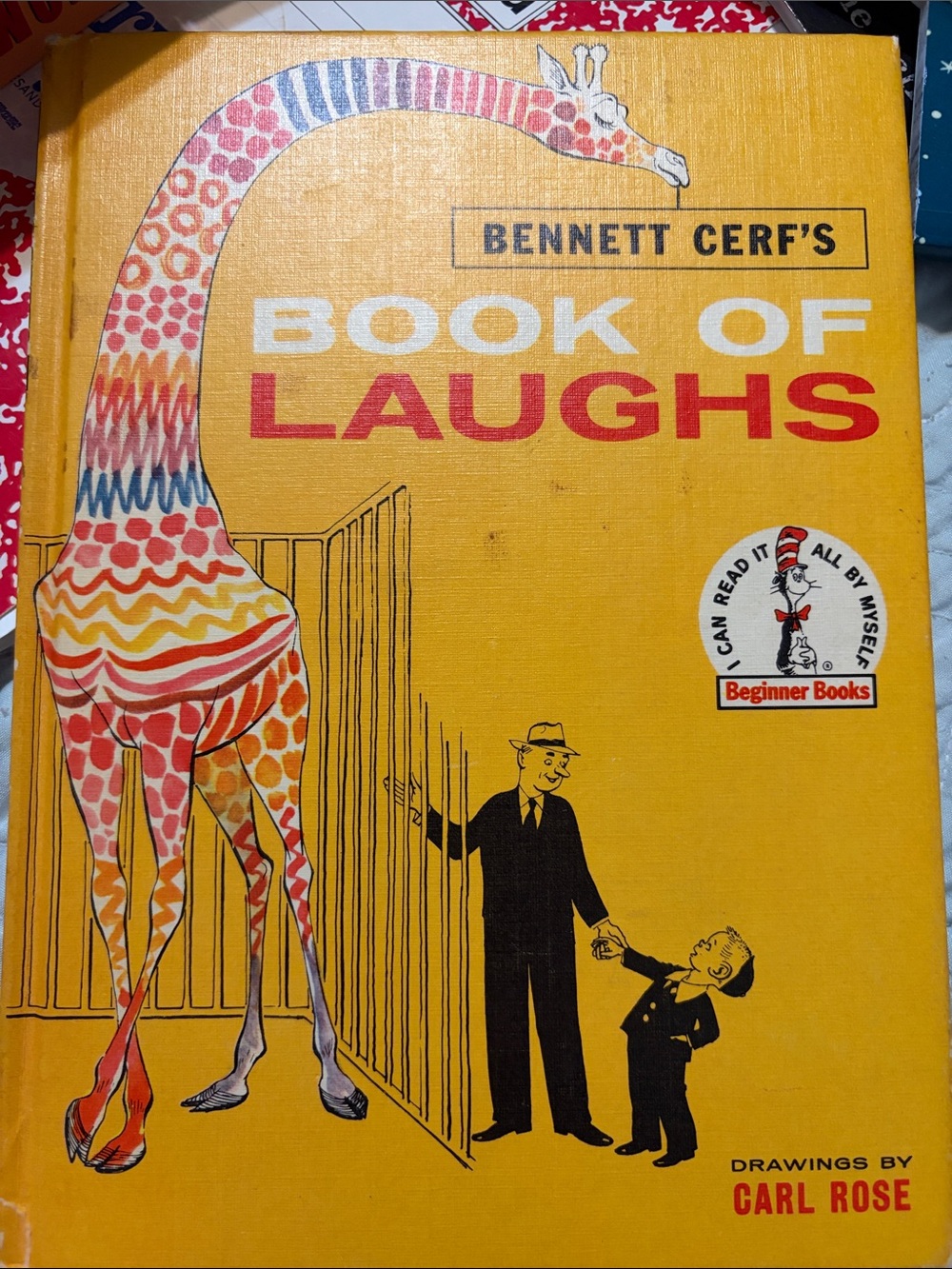 's Book of Laughs — Yellow Hardcover